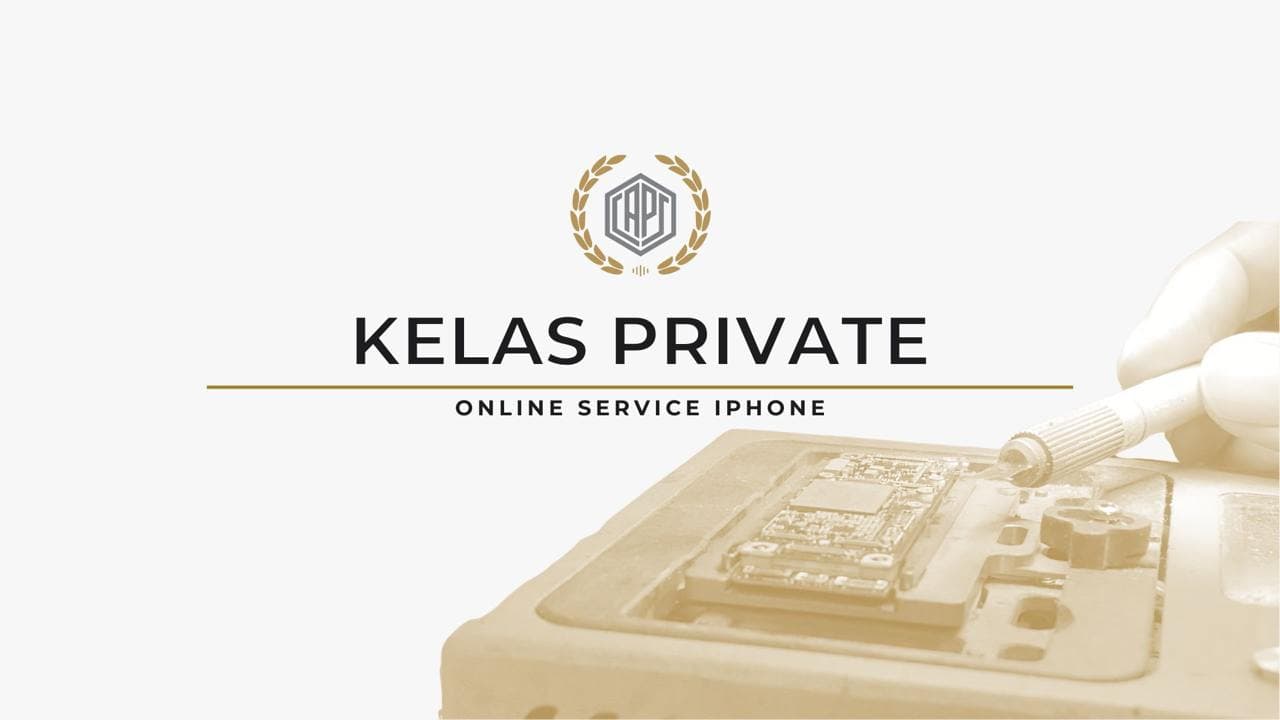 Caps Academy — Kelas Private Online Service iPhone